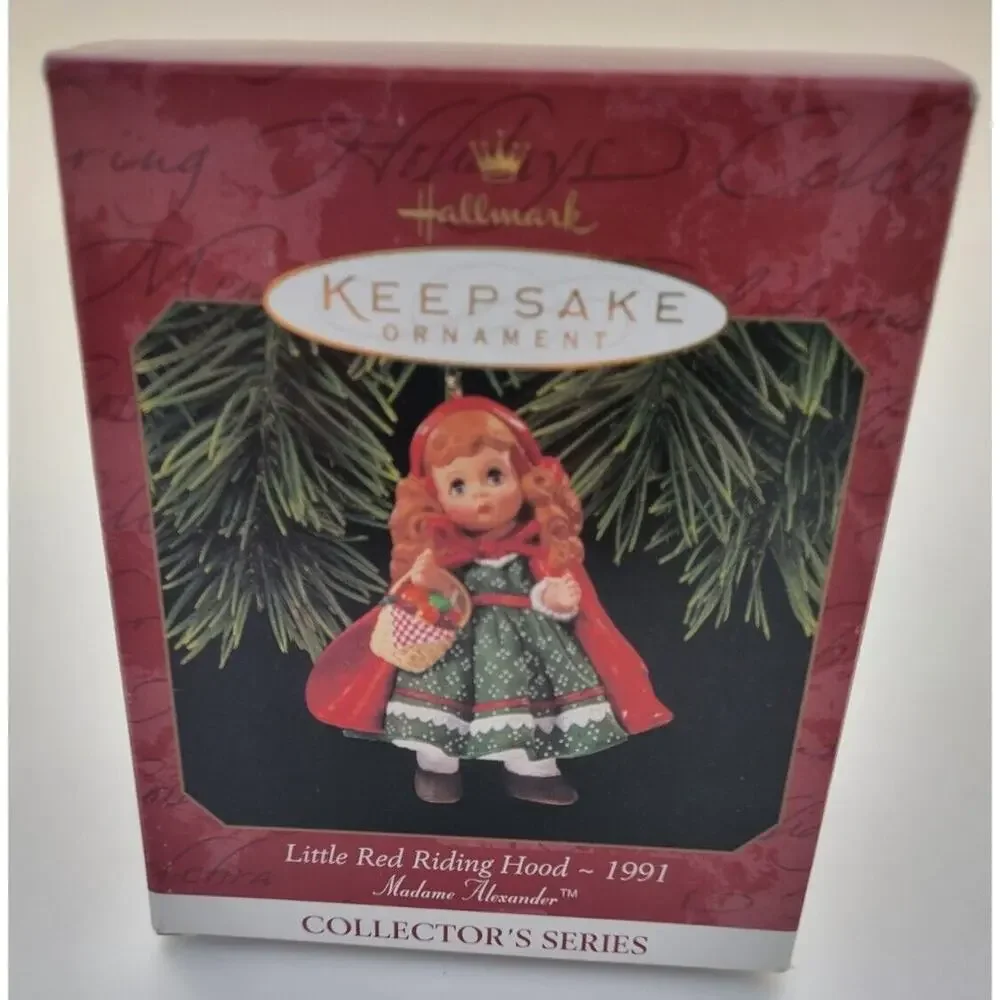 Hallmark Ornament Madame Alexander Series #2 1997 Little Red Riding Hood